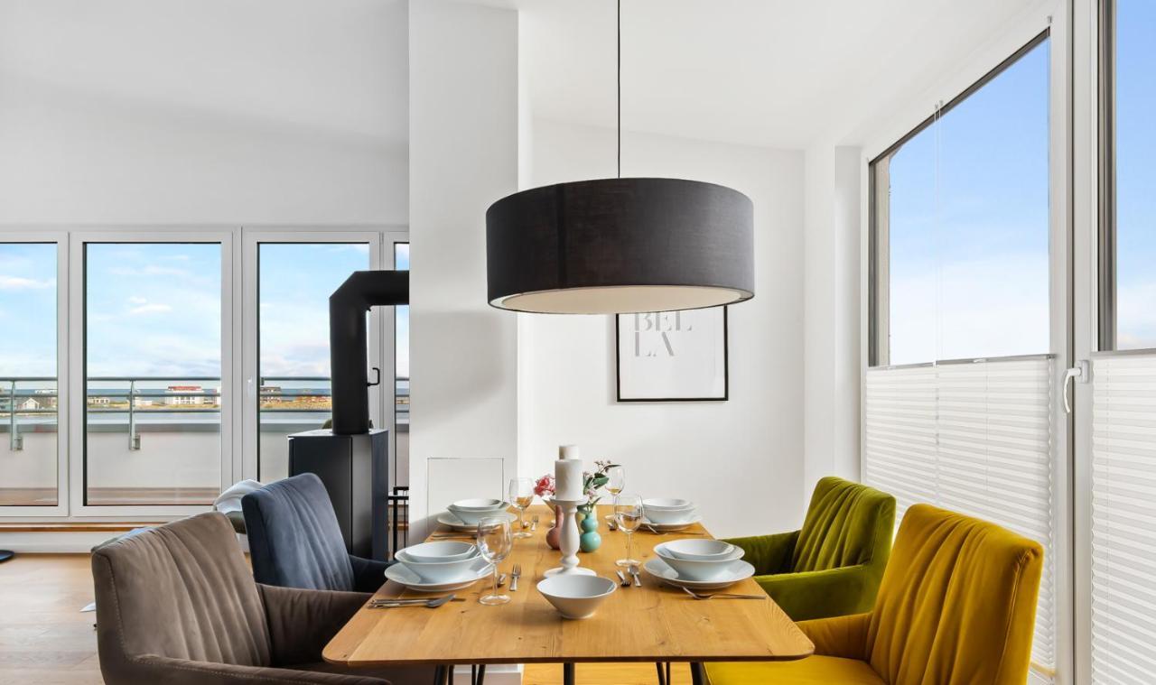 Penthouse Hygge Meerblick Am Strand Ольпениц Экстерьер фото