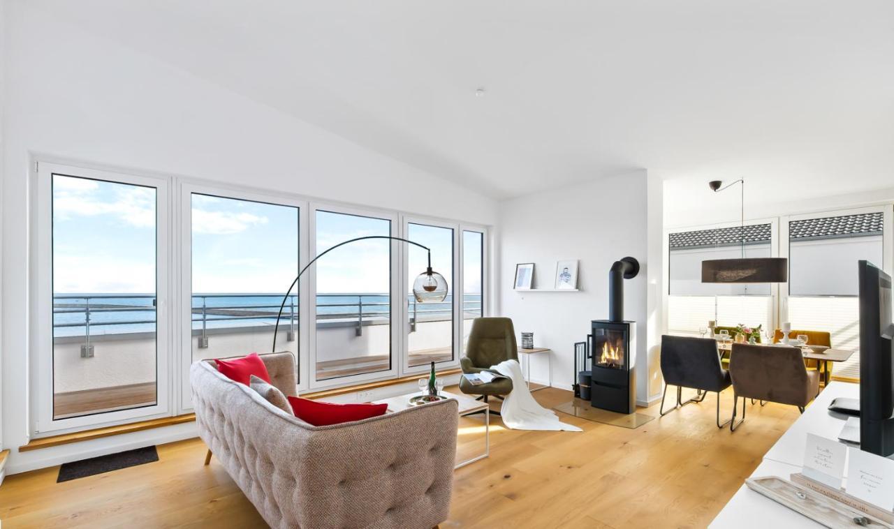 Penthouse Hygge Meerblick Am Strand Ольпениц Экстерьер фото